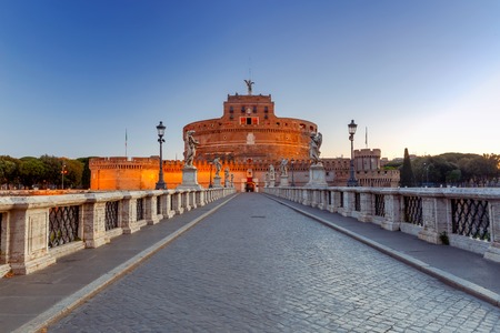 Rome. Castel SantAngelo.の写真素材