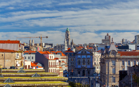 Porto. Aerial view of the city.