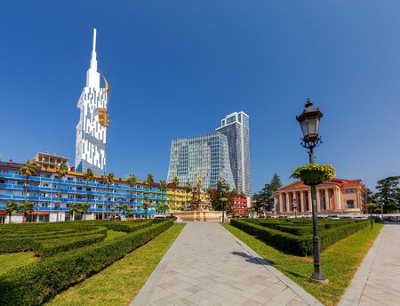Batumi. Theatre Square.の写真素材