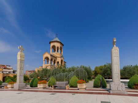 Tbilisi. The Cathedral of the Holy Trinity.