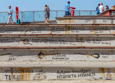 Batumi. An observation deck on Mount Anuria.のeditorial素材