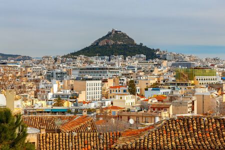 Athens. Mount Lycabettus.の写真素材