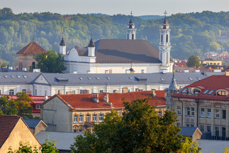 Vilnius. Aerial view of the city.