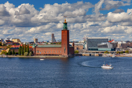 Stockholm. Island Gamla Stan.の写真素材