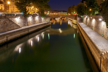 Paris. City Quay.の写真素材