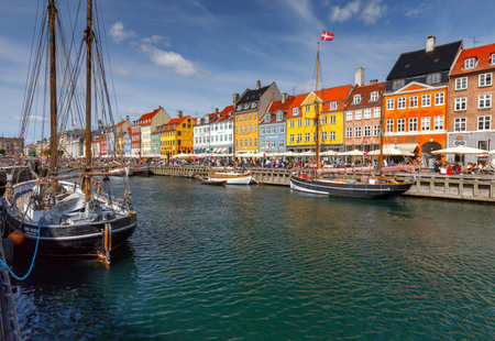 Copenhagen. The Nyhavn channel.