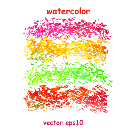 Watercolor colorful background - Vector illustration.のイラスト素材