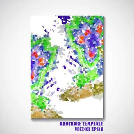 Abstract background style brochure design - Vector illustration.のイラスト素材