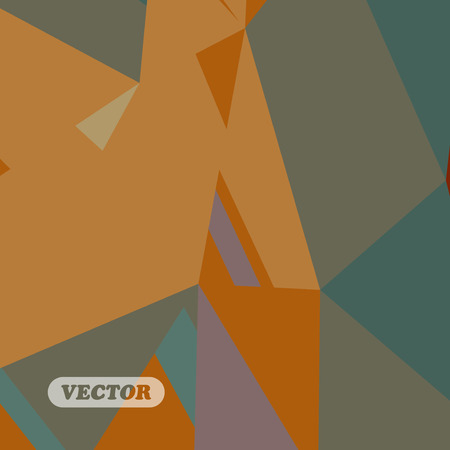 Abstract colorful trianglesのイラスト素材