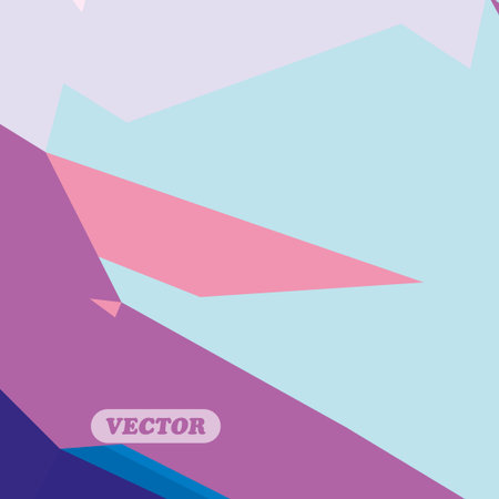 Abstract colorful trianglesのイラスト素材