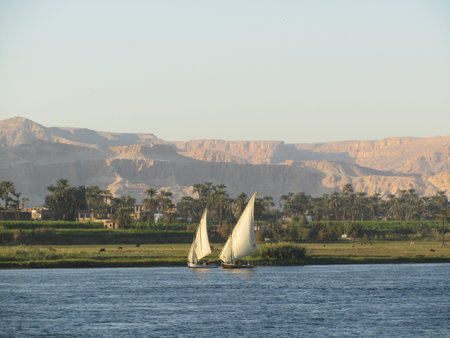 Egypt, Luxor, Nile, September 2012