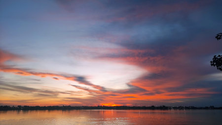 sunsetの写真素材