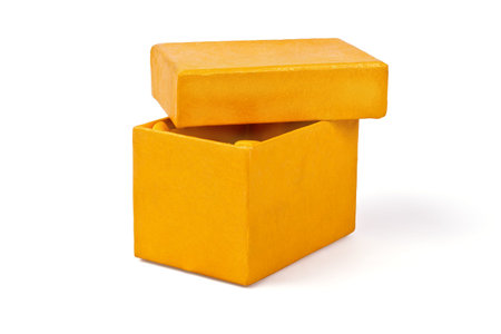 Box for a small souvenir on a white background