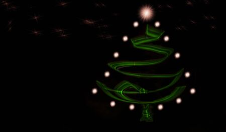 merry christmas and happy new yearの写真素材