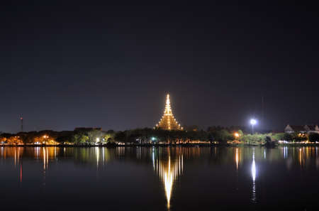 Kaen Nakhon Lake, Khon Kaen, Thailandの写真素材