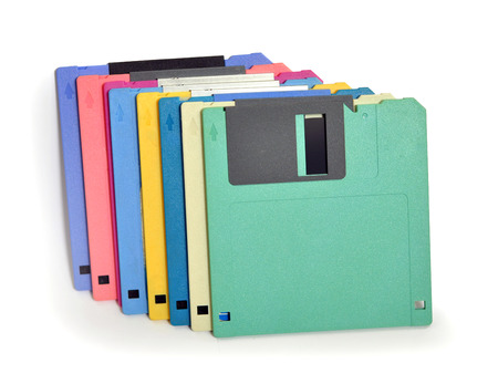 Floppy disk for various designの写真素材
