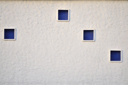 Plaster - rough wall backgroundの写真素材