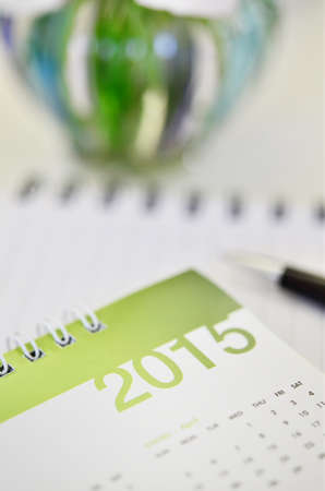 calendar of 2015の写真素材