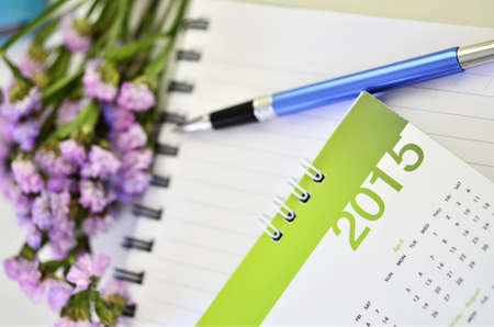 calendar of 2015の写真素材