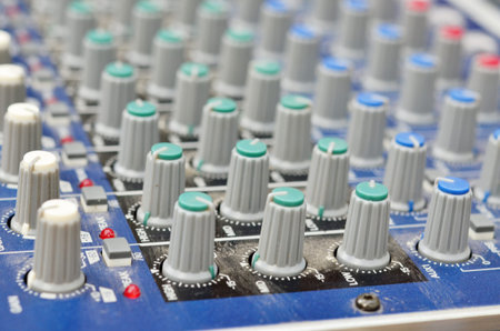 Control buttons for electronic sound