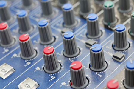 Control buttons for electronic soundの写真素材