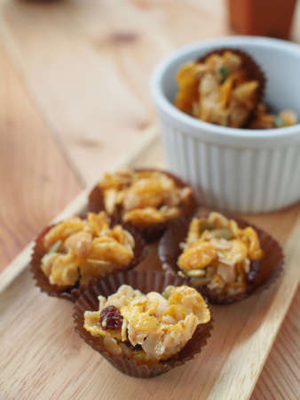 multigrain cookiesの写真素材