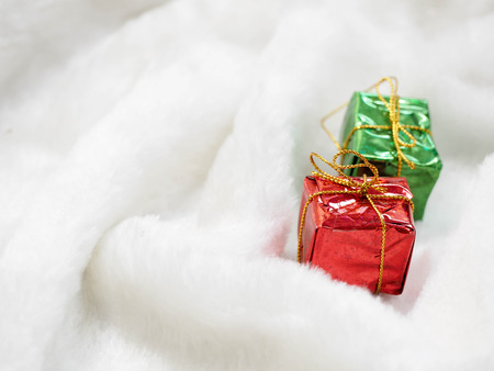 gifts box  decorate   Christmas threeの写真素材