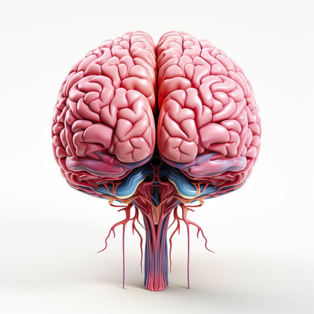 brain 3d Rendering Generative AIの素材