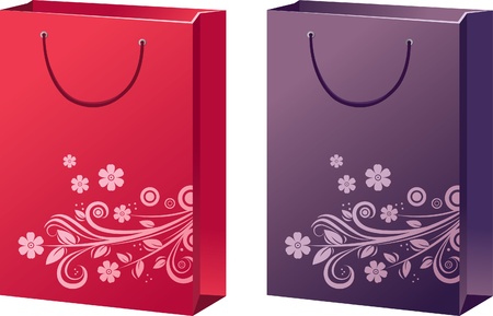 Illustration of shopping bagsのイラスト素材