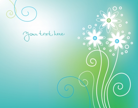 Floral background のイラスト素材