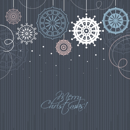 Modern Christmas background のイラスト素材