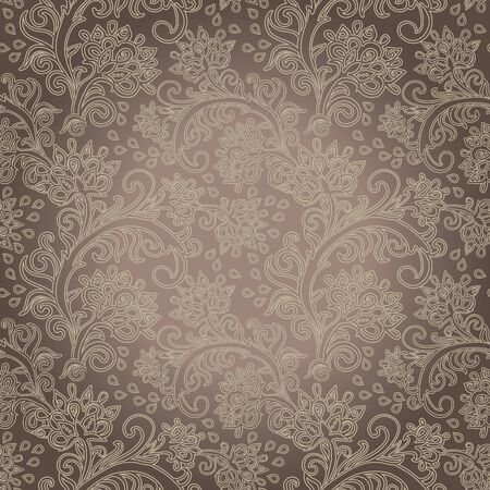 Floral seamless patternのイラスト素材