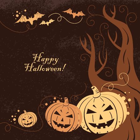 Halloween design のイラスト素材