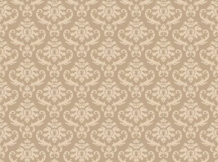 Vintage seamless patternのイラスト素材