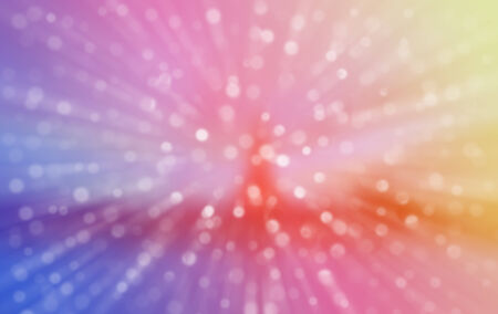  abstract background with bokeh lights and stars の写真素材