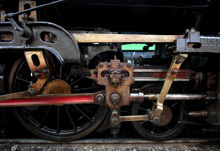 Train wheelsの写真素材