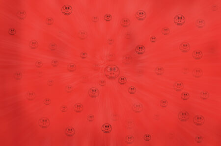 Red Festive abstract background with bokehの写真素材