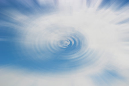 line Smooth blue abstract background