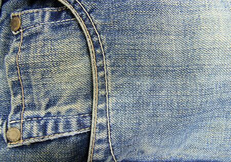 Blue Denim Texture, Background, Jeansの写真素材