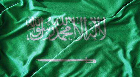 Flag of Saudi Arabiaの写真素材