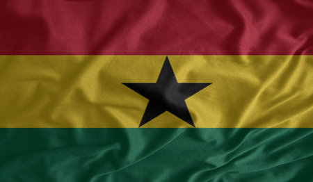Ghana  flag fabrics