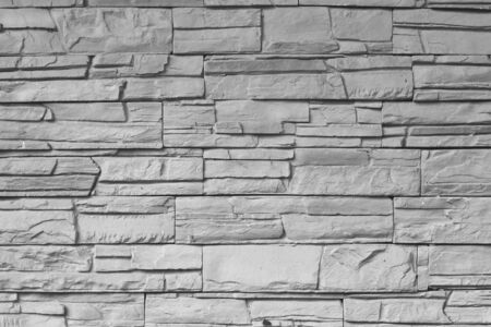 Close up of a brick-wall, Modern stone texture backgroundの写真素材