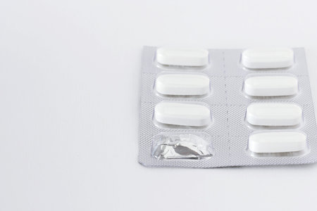 packing of pills isolated