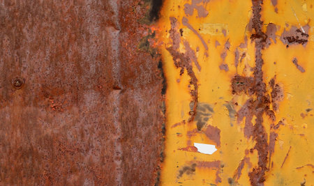 wheathered rust and scratched steel texture useful for background