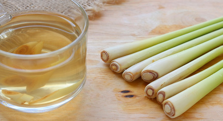 Thai herbal drinks, Lemon grass waterの写真素材
