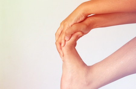 Foot Pain of Womanの写真素材
