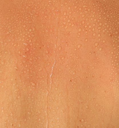 Human Skin and Sweatの写真素材