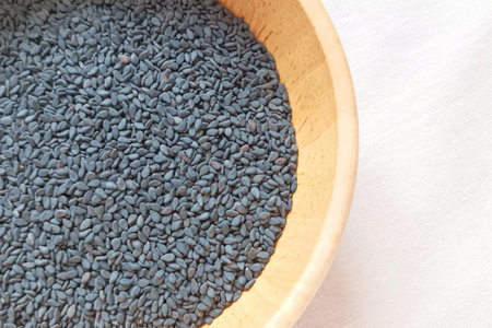 Organic black sesame for health
