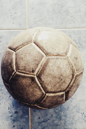 Old soccer ballの素材