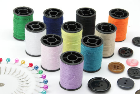 Different tools used for making arrangements in apparel sewing